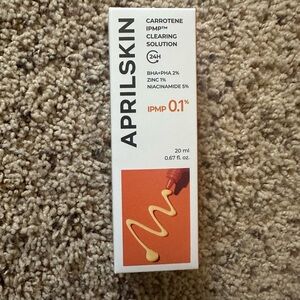 Carrotene IPMP Clearing Solution - White and Orange